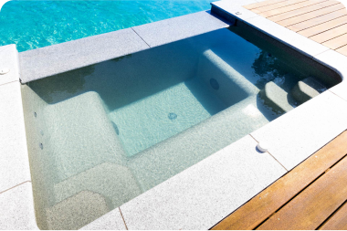 Spas and Pool Fibreglass Combination 