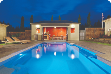 Vogue Fibreglass Swimming Pool