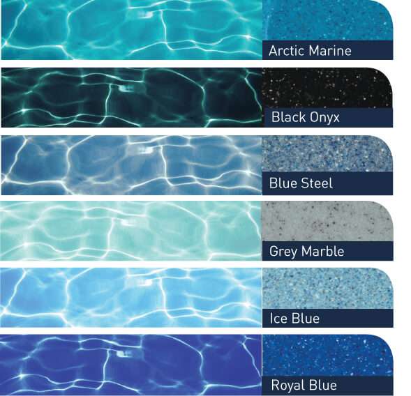 Pool Water Color Chart